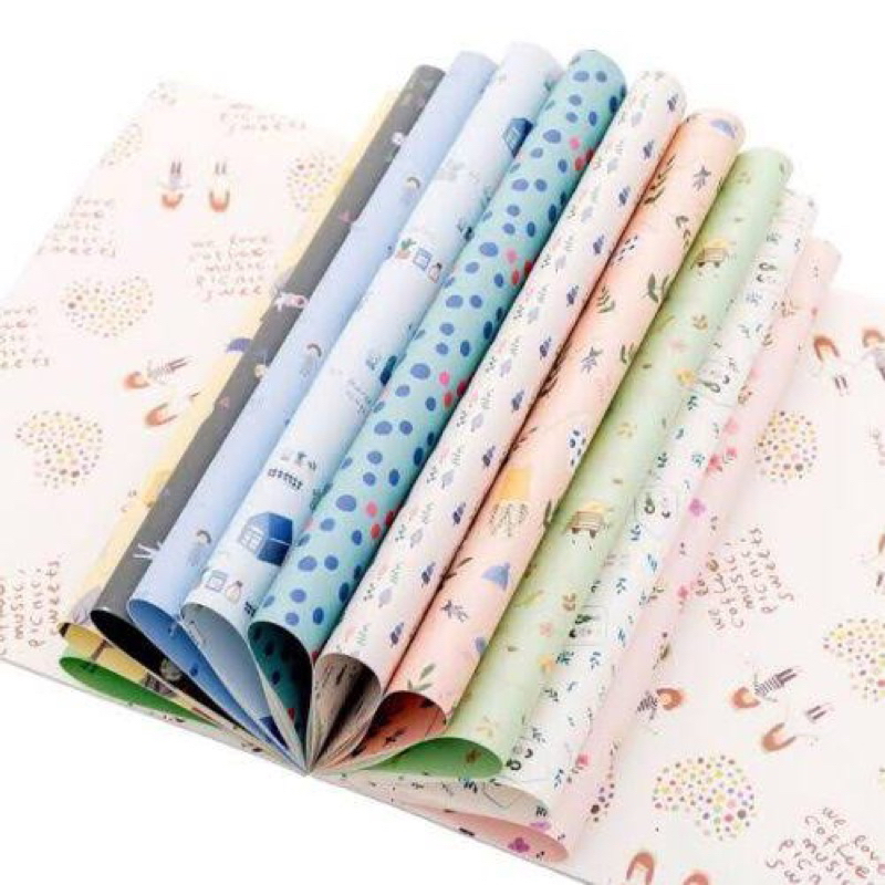 

BUNGKUS KERTAS KADO MOTIF RANDOM