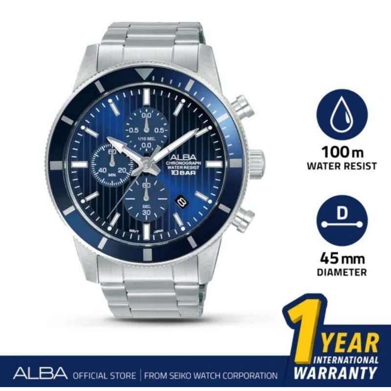 Alba AM3955#AM3955#AM3955X1#Alba AM3955X1#jam tangan pria Alba am3855#man watch Alba Am3855X1