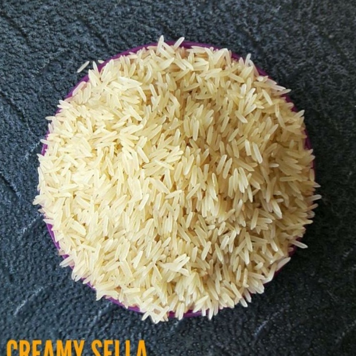 

TERBARU basmati rice creamy sella kemasan 1kg
