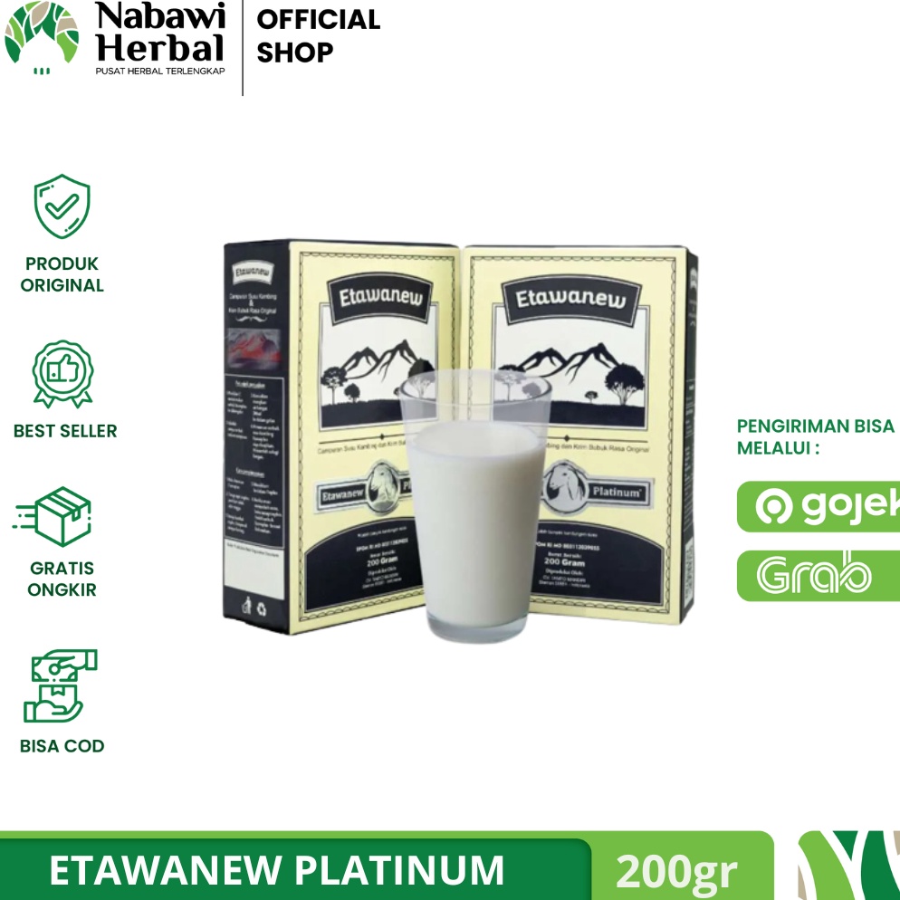 

DISKON Etawanew Platinum Susu Kambing Etawa Kualitas Terbaik Mengatasi Permasalahan Tulang Dan Sendi Original