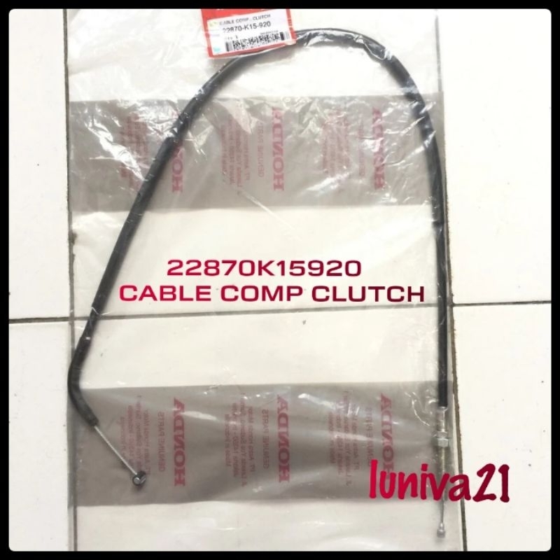 Kabel Kopling Honda New CB 150 Original 22870-K15-920