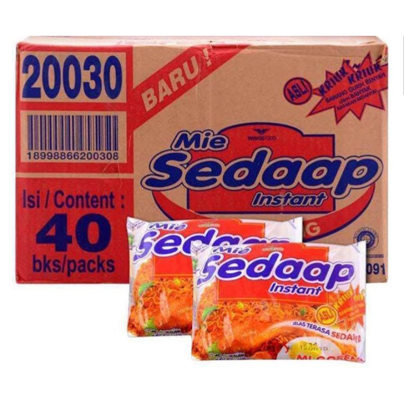 

MIE SEDAAP GORENG 1 DUS (EXP LUAMA)HARGA TERMURAH !!!