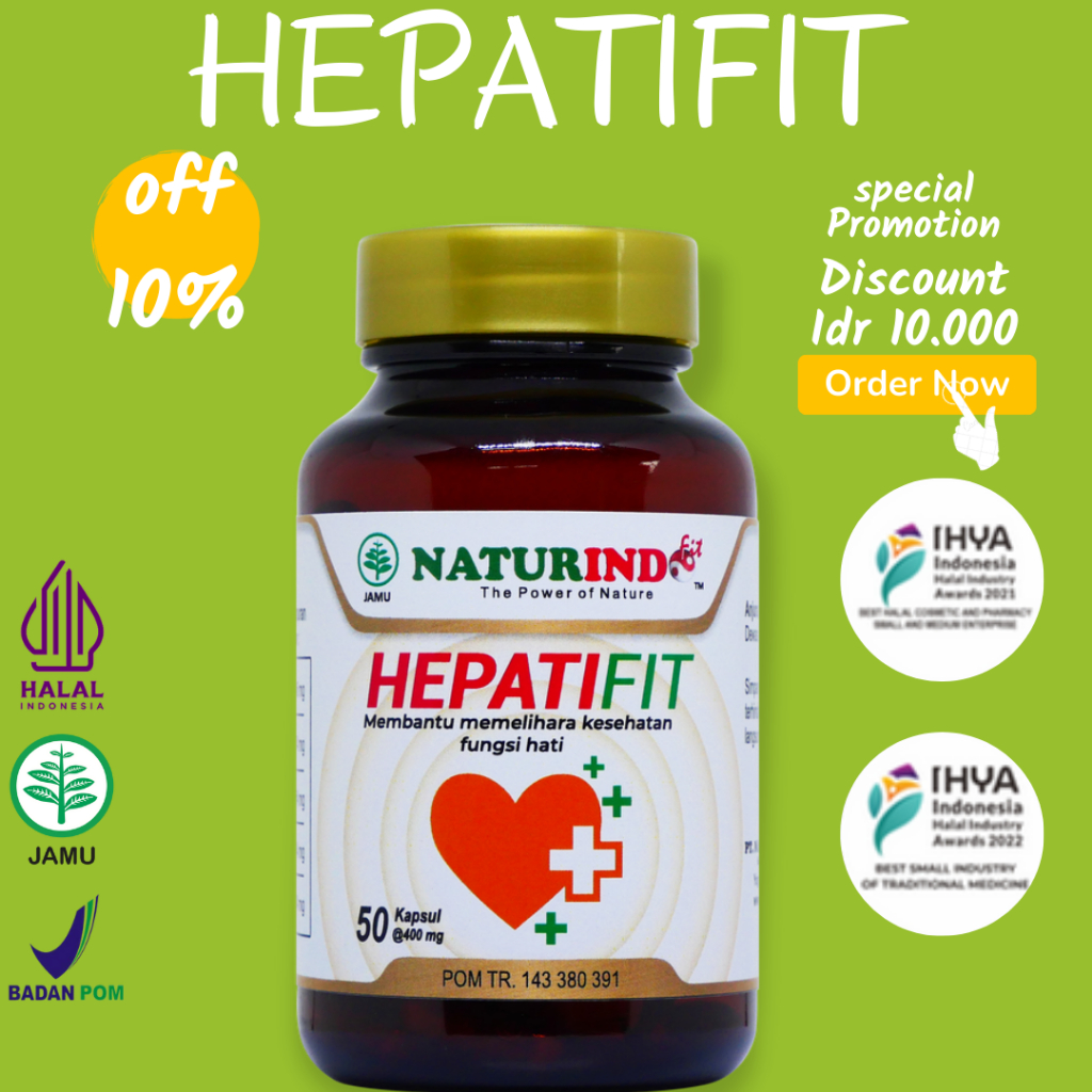 HEPATIFIT Herbal Alami NATURINDO