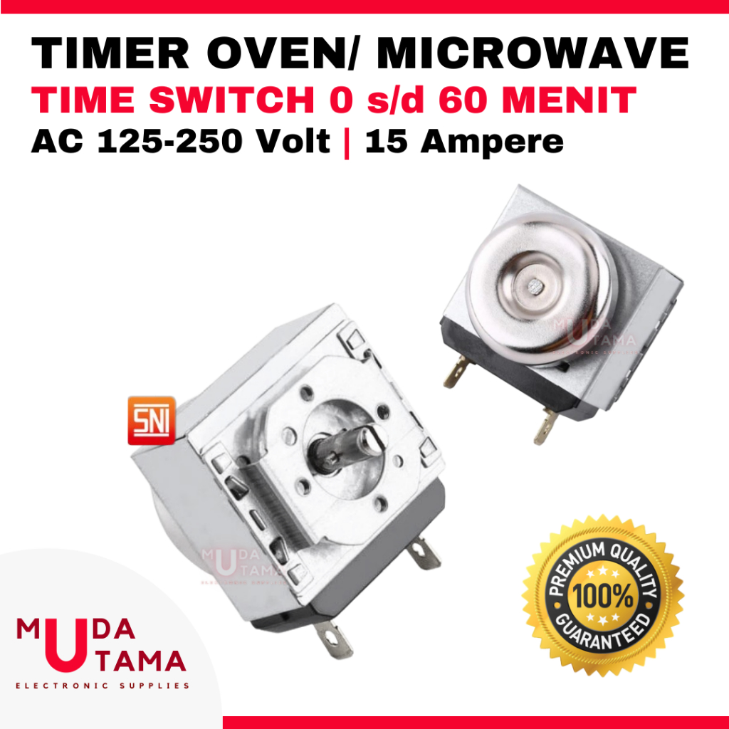 TIMER OVEN / MICROWAVE MULTI DURASI 60 MENIT - BAGUS - TIMER OVEN KIRIN TIMER SWITCH DELAY MICROWAVE