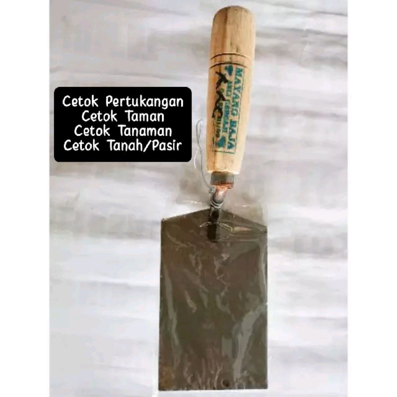Cetok Pertukangan Cetok Taman Sendok Semen