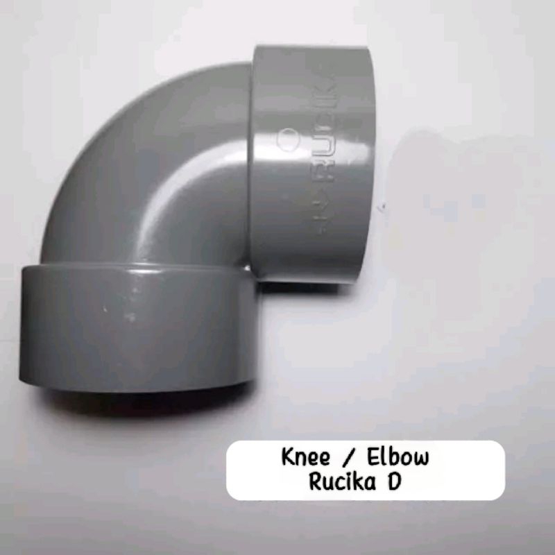 Elbow Rucika 4" Pvc Knee Pvc Fitting Pvc Rucika D