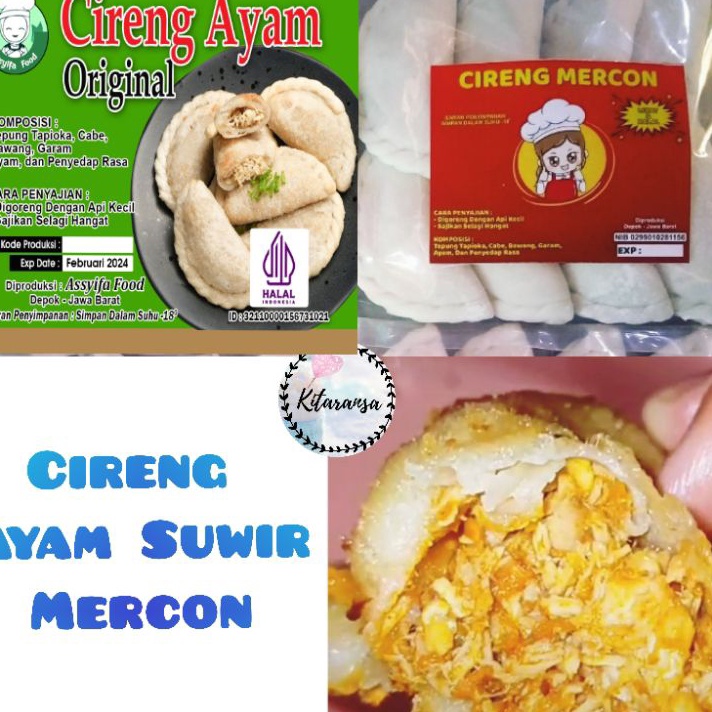 

Penjualan TerbaikCOD Cireng Ayam Suwir MerconCireng MerconCireng