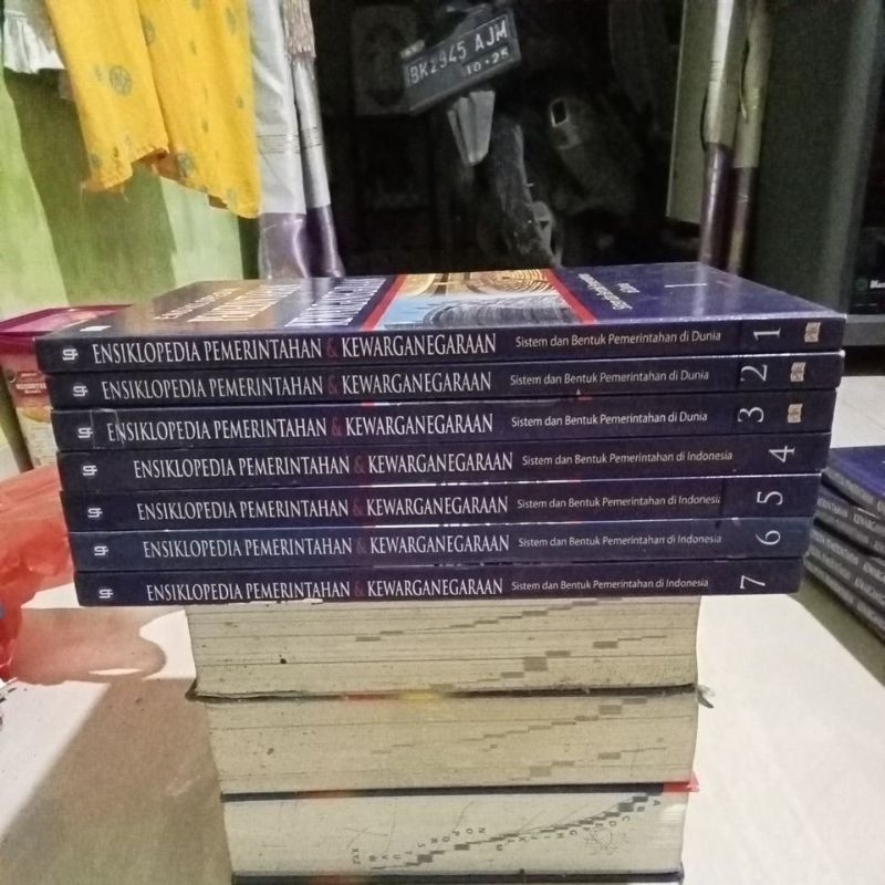 7 BUKU ORI ENSIKLOPEDIA PEMERINTAHAN & KEWARGANEGARAAN JILID 1 S/D 7 PENERBIT DK VERSI BAHASA INDONE