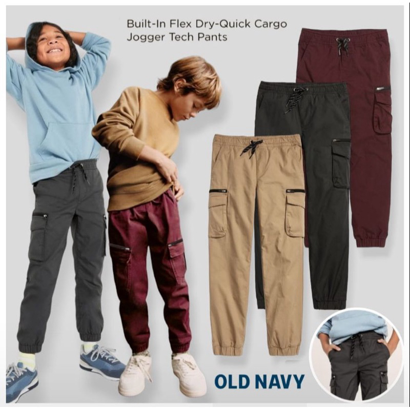 Celana Joger Kargo Cargo Old Navy Anak Laki-laki