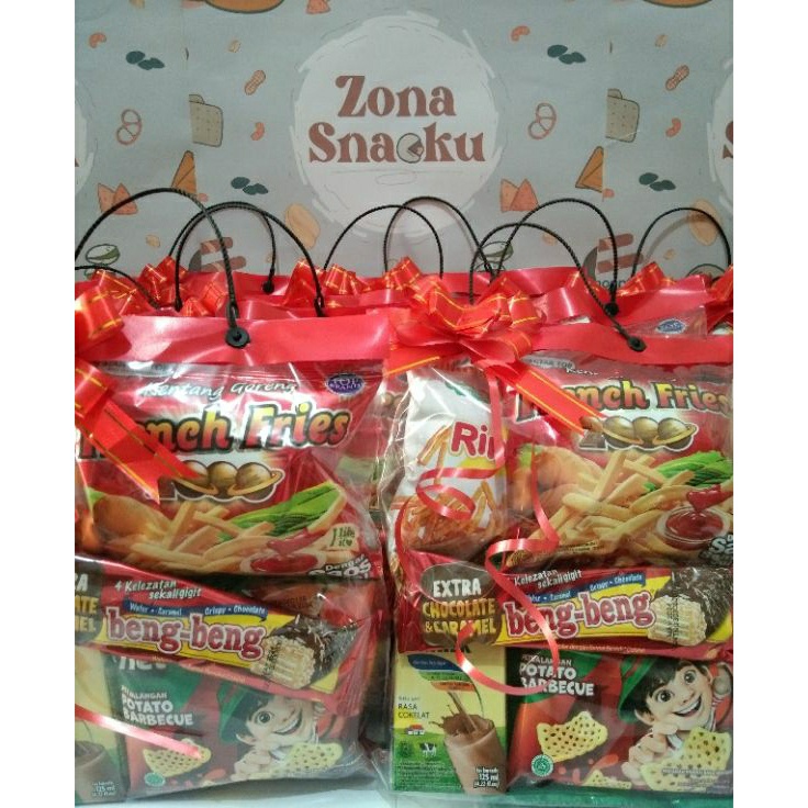 

COD NEWPRODUCT Paket Bingkisan Snack Ulang Tahun Anak Murah