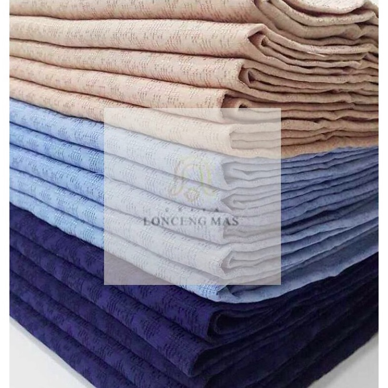 Readystock Kain Batik Doby viscose kain doby polos dobby polos dobby viscose polos