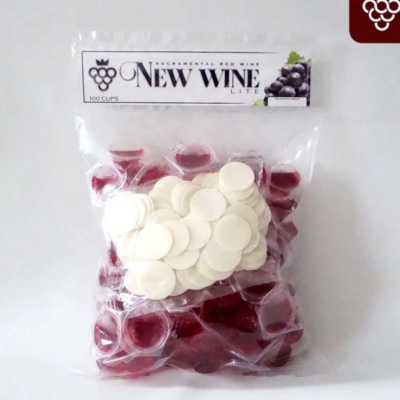 

PALING AMPUH Anggur Perjamuan Kudus Lite Cup Hosti Isi 1