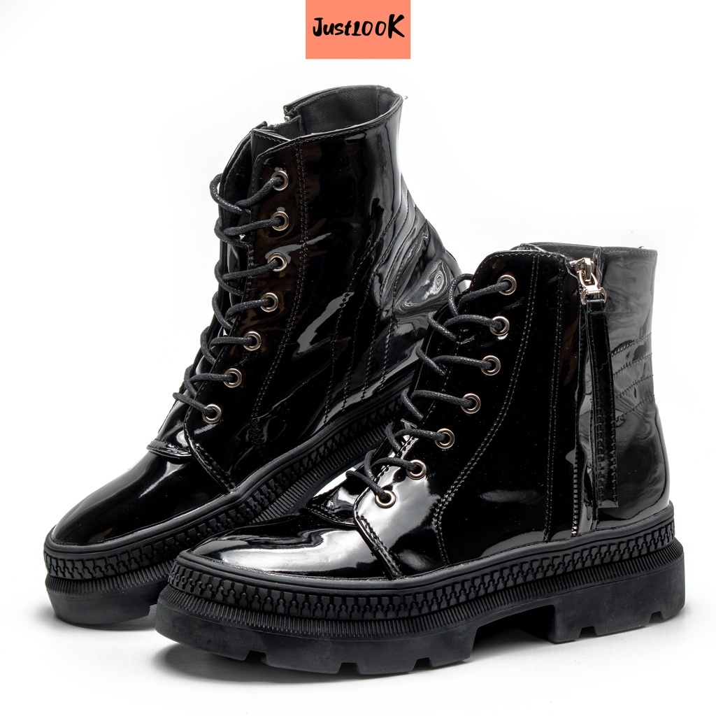 Hwajung Boots Sepatu Sneakers Wanita Sneakers Shoes Fashion Korea
