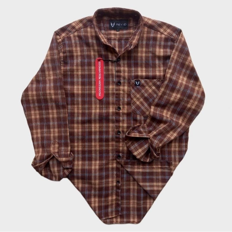 Kemeja Flanel Unisex Brand Lokal 100% Original