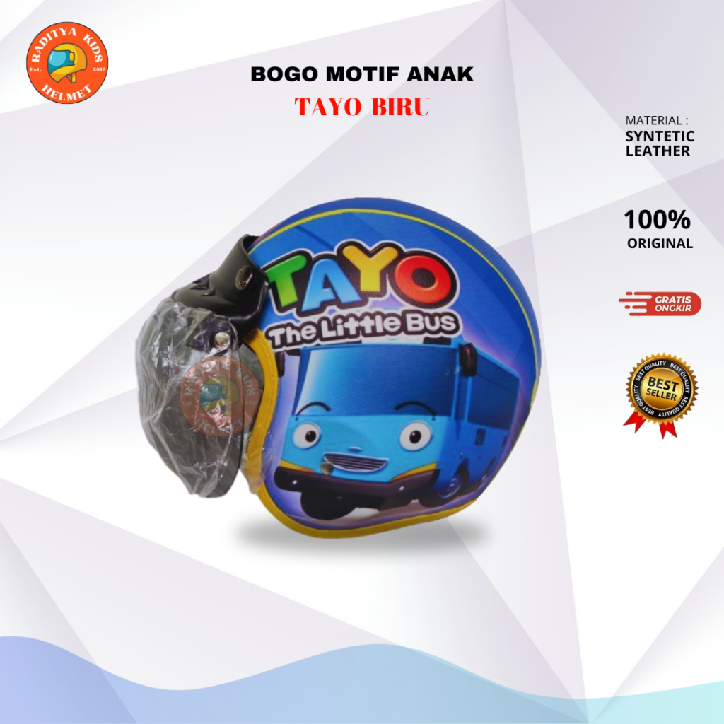 HELM BOGO ANAK TAYO - HELM ANAK - HELM BOGO