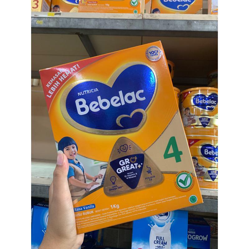BEBELAC 4 VANILLA KEMASAN 1KG