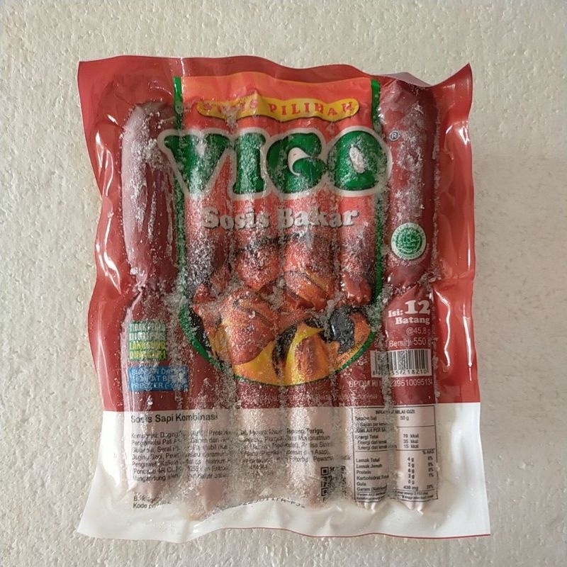 

Vigo Sosis Bakar Isi 12 500gr / Sosis Bakar Sapi Kombinasi