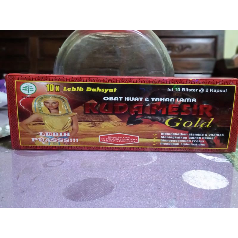 Kapsul kuda Mesir gold