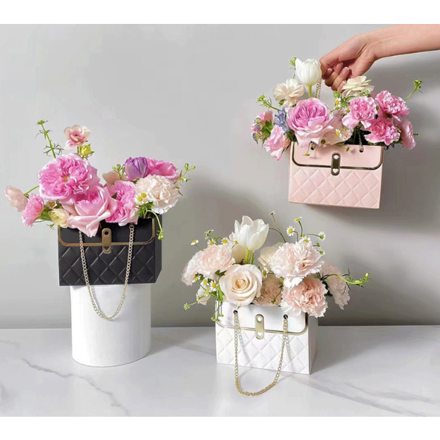 

Flower Box Chain Kotak Buket Bunga | Flower Box | Box Bunga | Tas Bunga | Channel Flower Box Chain
