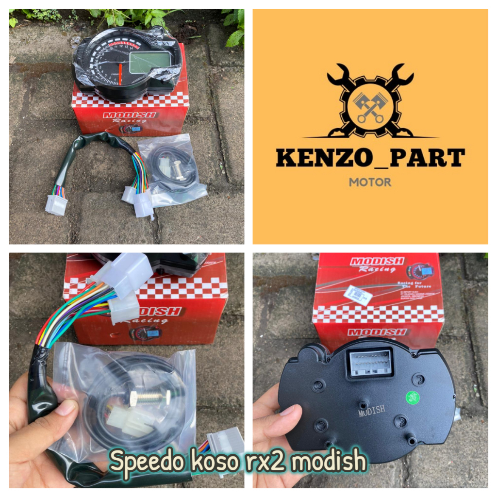 SPEEDO KOSO RX2 MODISH|| SPEEDOOMETER KOSO RX2 MODISH
