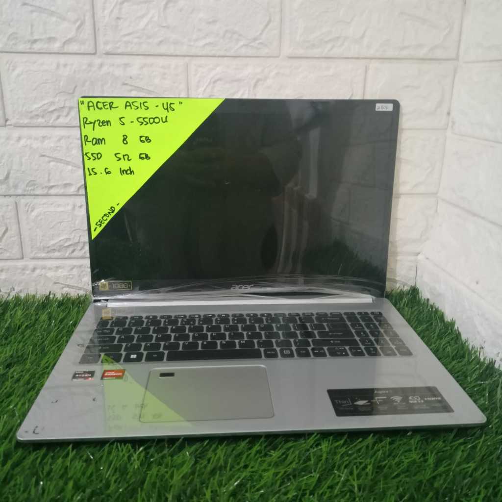 ACER A515-45 RYZEN 5-5500U RAM 8GB SSD 512GB 15INCH (2806)