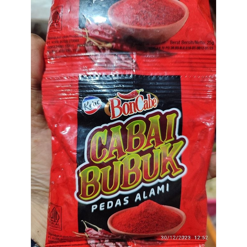 

BON CABE BUBUK SASET 25gr