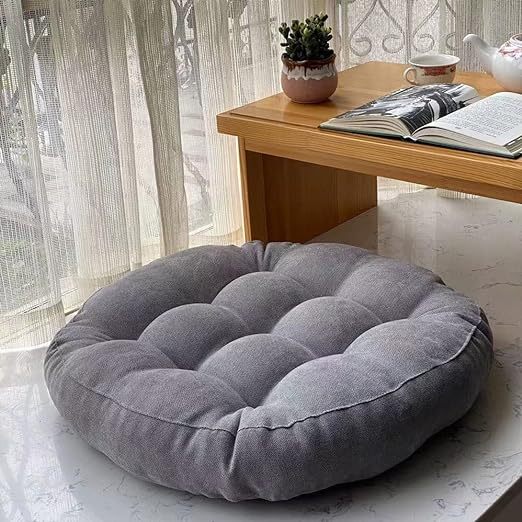 Bantal Duduk Besar Bulat Diameter 60CM / Bantal Bulat Jumbo / Bantal Lesehan Lantai