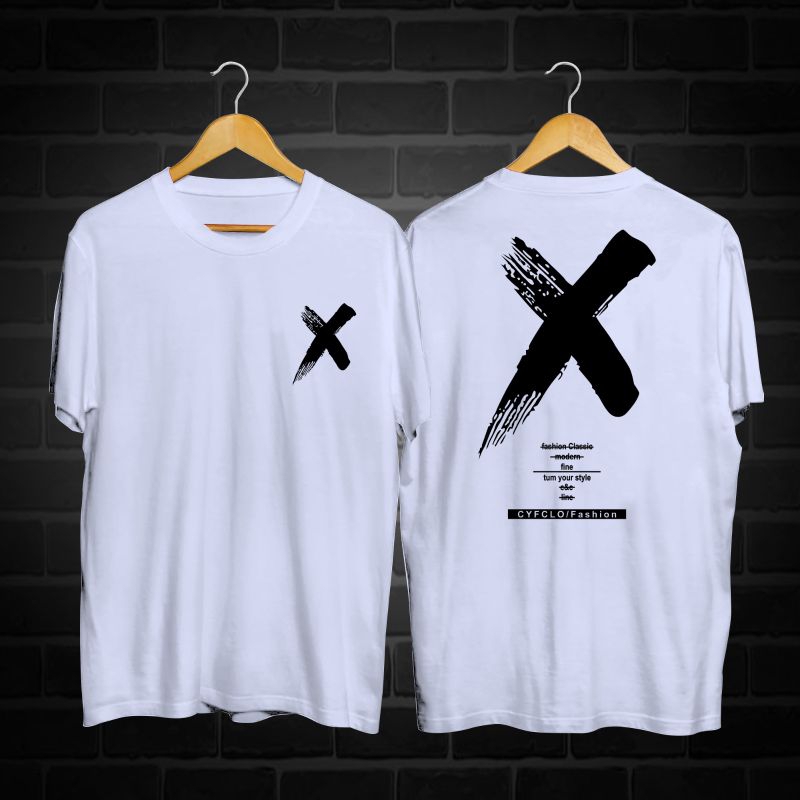 kaos pria distro sablon digital