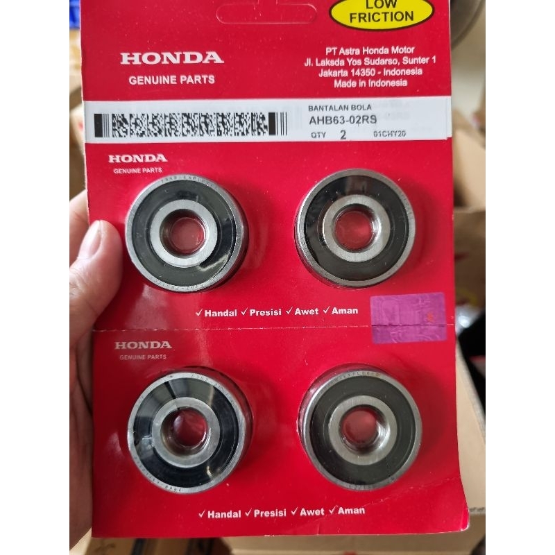 bearing 6302 2RS roda belakang aasuper