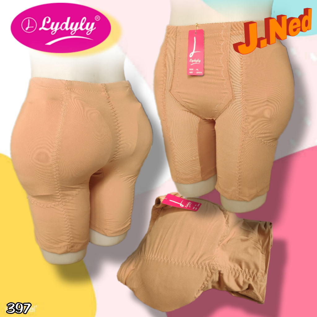 LKI J397 Lydyly Celana Dalam Wanita Bokong dan Pinggul Busa Size M L Xl ( 35 - 55 )