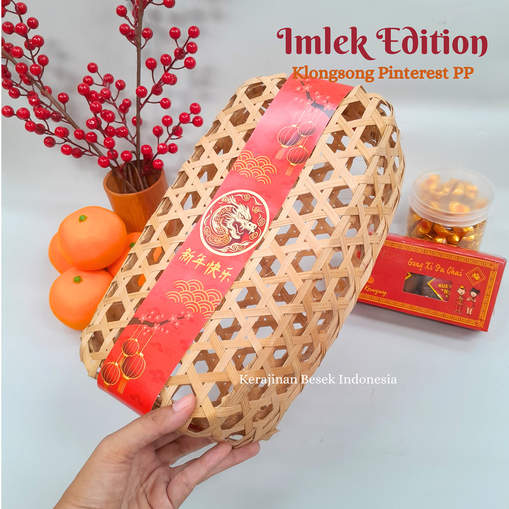 

IMLEK 2024 BOX HAMPERS IMLEK FREE HIASAN DAN PACKING Klongsong pinterest PP 27cm x 15cm natural Hang tag imlek Tahun baru cina Kue keranjang Jeruk mandarin