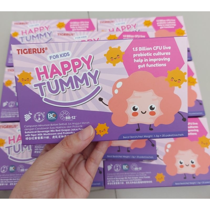 READY KIRIM - Tigerus Happy Tummy Probiotic Original READY STOCK  EXP 05/2027
