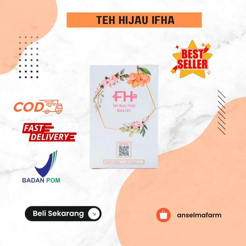 

Teh Hijau Ifha BY FH SKIN teh pelangsing