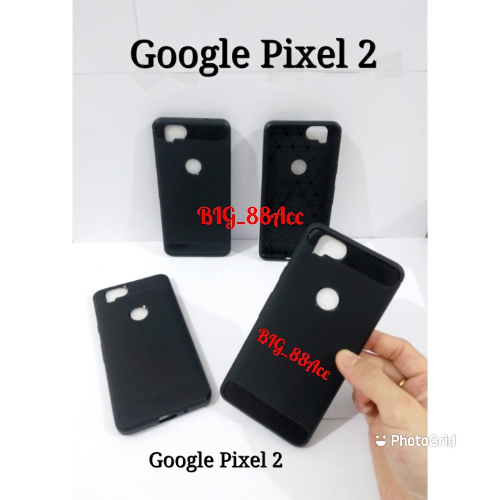 Fiber Carbon Google Pixel 2 / Pixel 2XL Case Casing Fiber Carbon Tpu