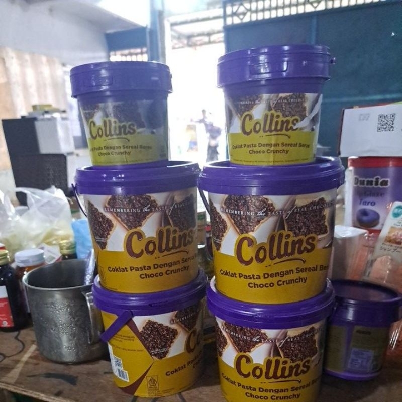 

COLLINS PASTA COKLAT CHOCO CRUNCHY 1KG