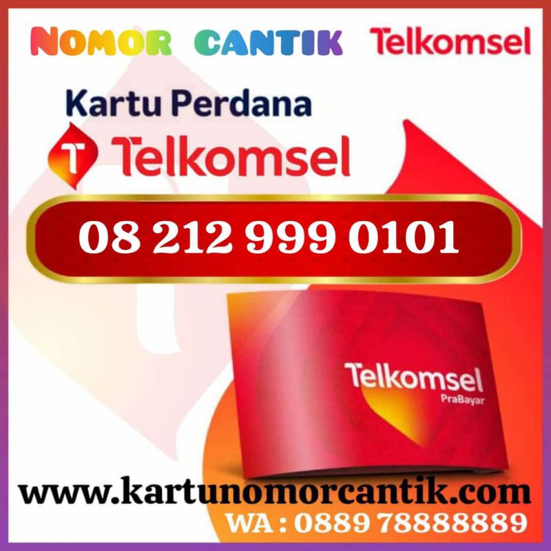Nomor Cantik Telkomsel 0101 / 999 0101