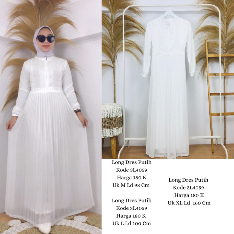 Long Dress Putih