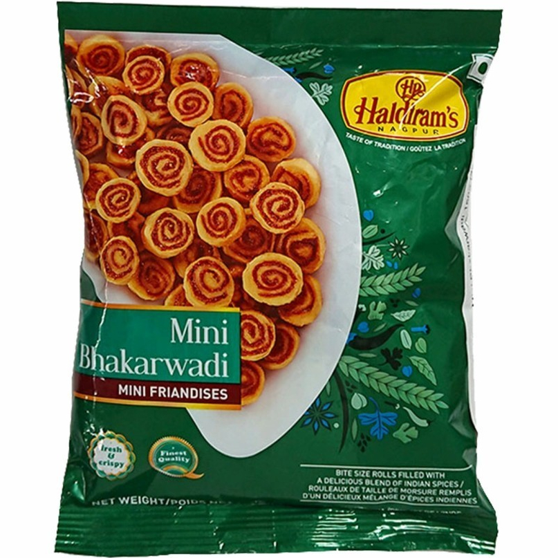 

MINI BHAKARWADI HALDIRAM'S 150G / Namkeen / Snack India