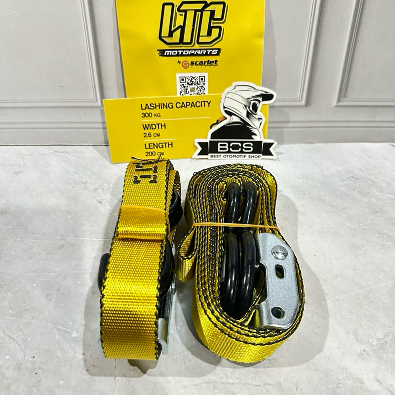 tali tie down LTC tali tie down TIE DOWN MOTOR TRAIL STRAPS Pengikat Motor Trail LTC tie down