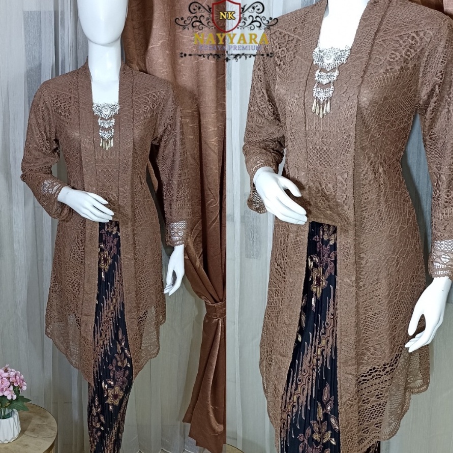 Restock Kebaya Kutu Baru ern  Kebaya ern  Kebaya Tunik  Setelan Kebaya Brokat  Kebaya Brokat  Kebaya