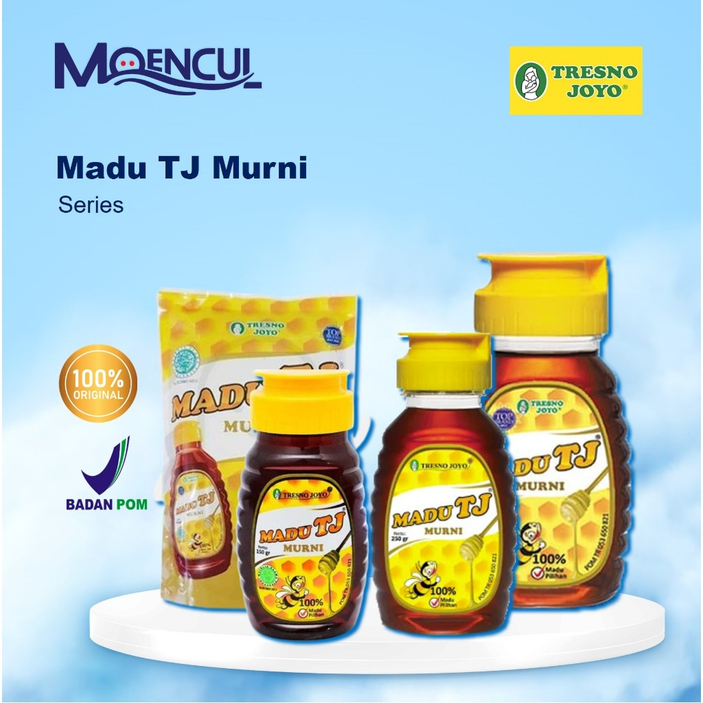 

Madu Tj Murni Series / 150gr / 250gr / 500gr / 500 gr Reffil / Madu Tresnojoyo / Madu Super