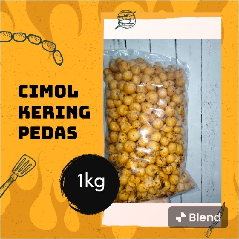 

cimol kering pedas 1kg