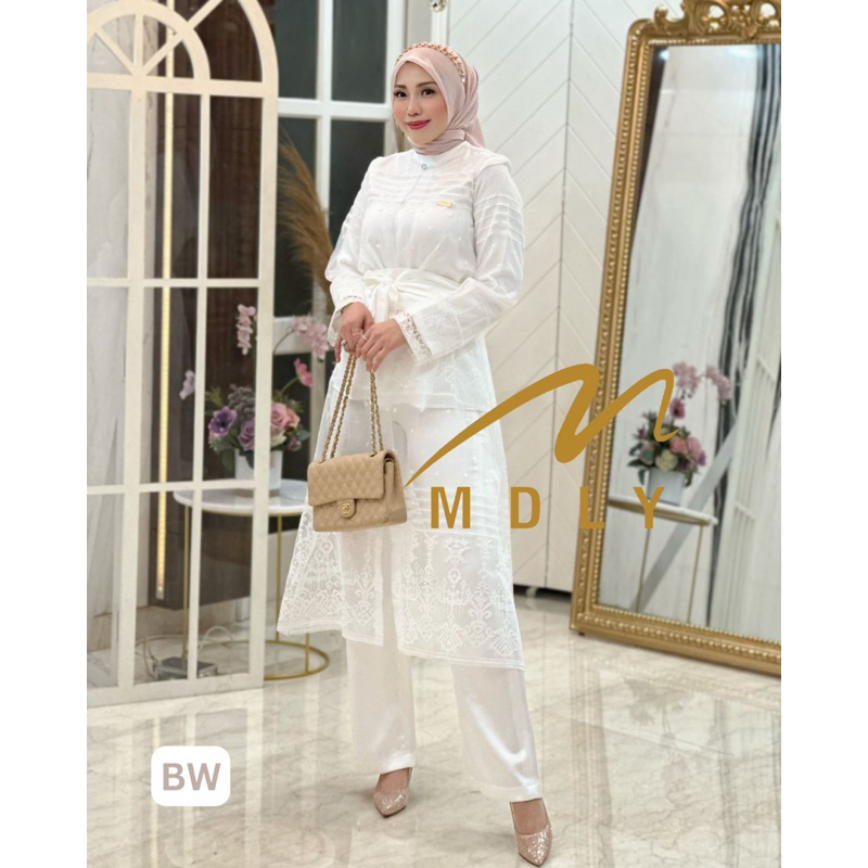 NEIRA LUX SET MDLY | NEIRA SET CELANA BRUKAT WANITA TERBARU | SET CELAN BRUKAT WAKITA TERBARU | STEL