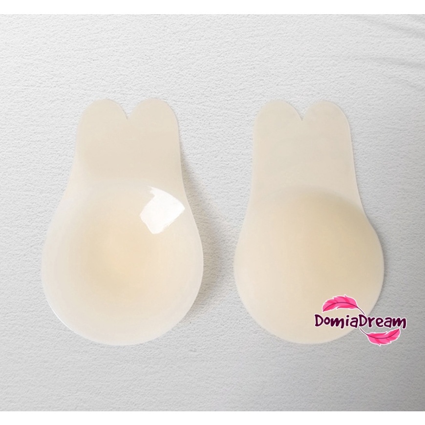 Baru Premium Nipple Rabbit Cover Pad Penutup Puting Payudara Silicone