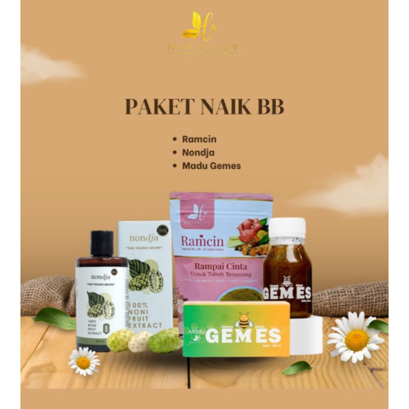 

PAKET NAIK BB | Ramcin Nondja Madu Gemes