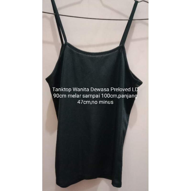 Yukensi/TankTop Hitam/Tanktop Yukensi Cewek Dewasa Remaja Preloved Bekas Murah Meriah