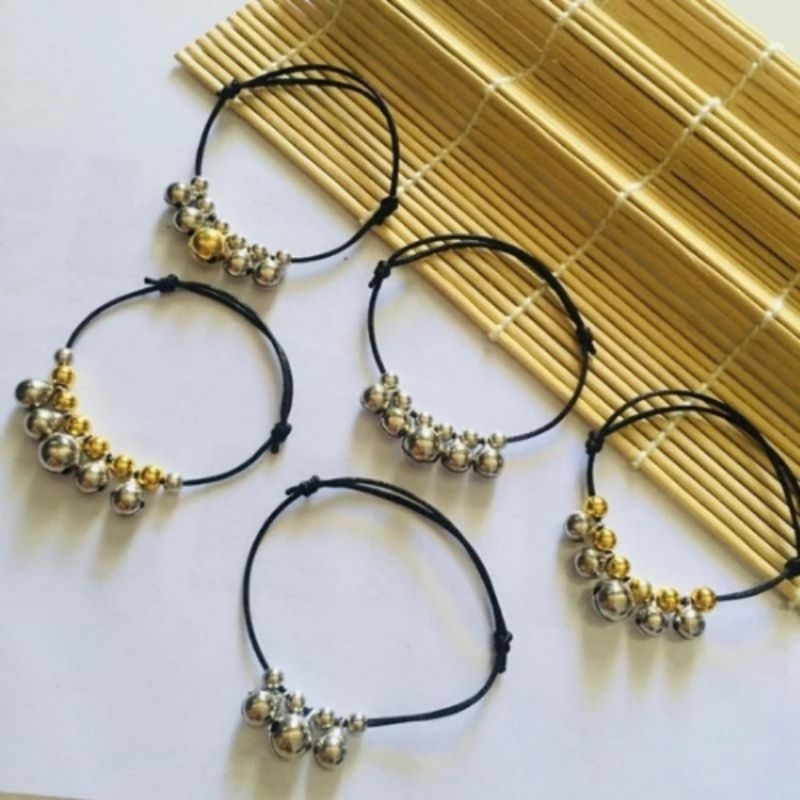 Gelang kaki lonceng anak bayi gelang krincing buat kaki bisa dibesar kecilkan real picture gelang an