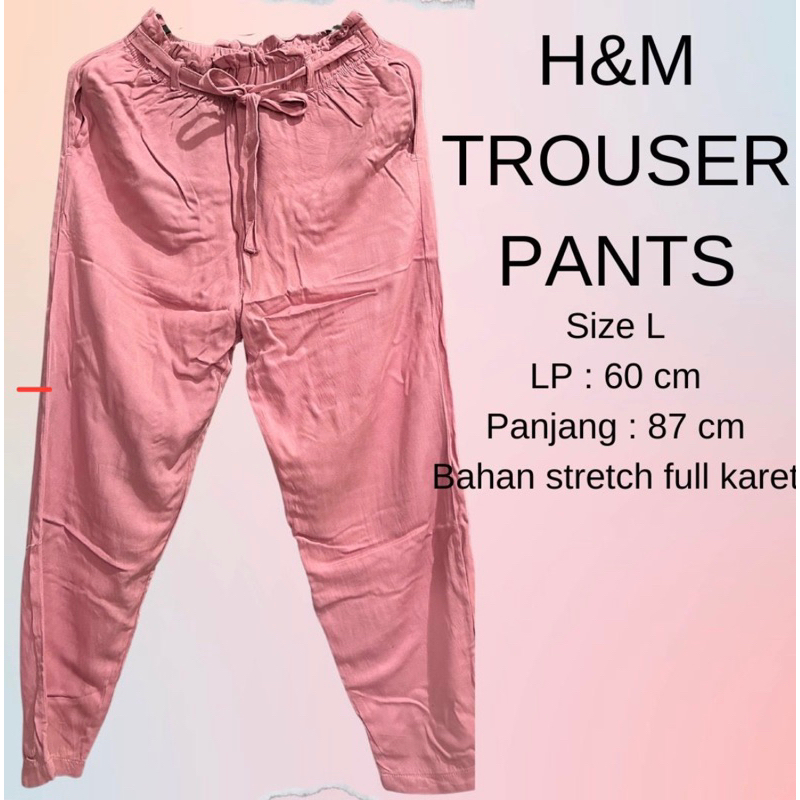 H&M Trouser Pants (preloved)