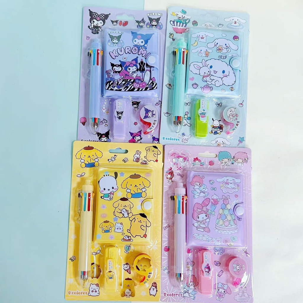 

Alat tulis SET / Stationary Set 4in1 Karakter SANRIO