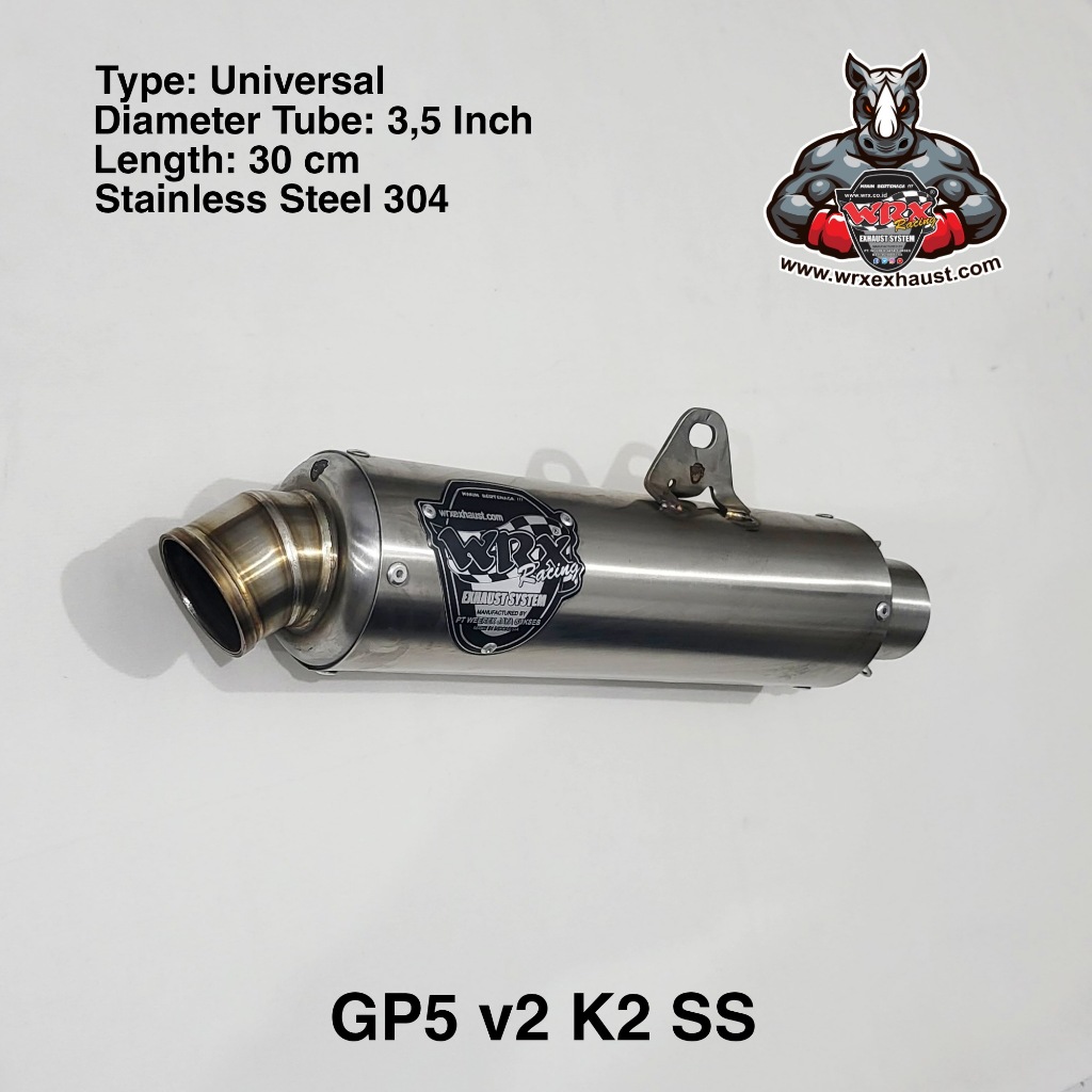 Knalpot WRX GP5 v2 SS K150 SE CBR150Fi
